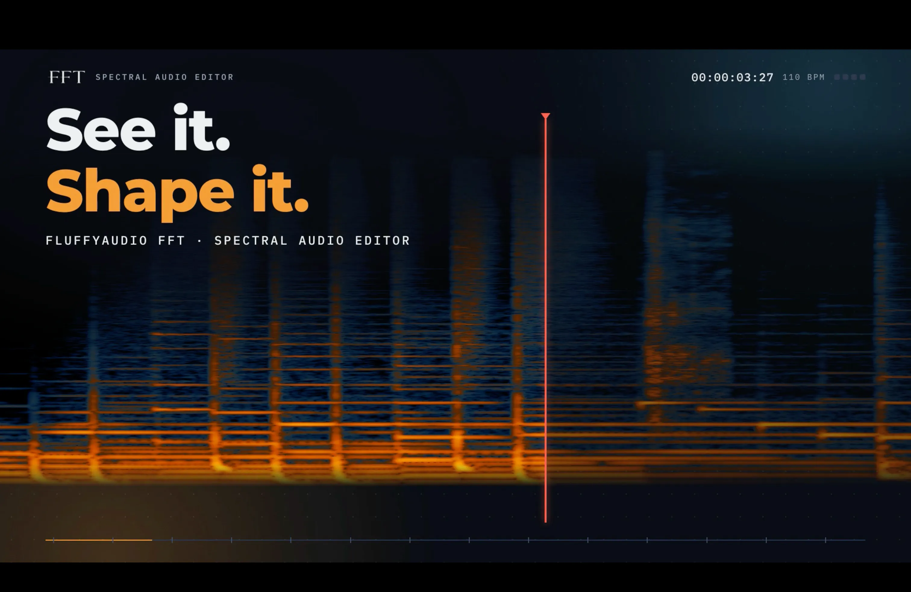 FluffyAudio FFT Spectral Audio Editor gallery image