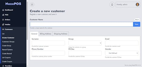NexoPOS 4.x gallery image