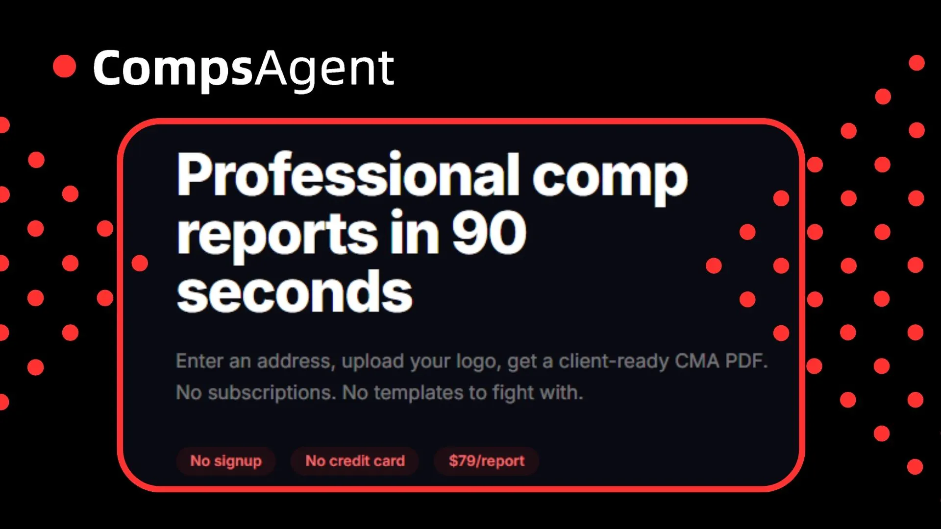 CompsAgent 截图