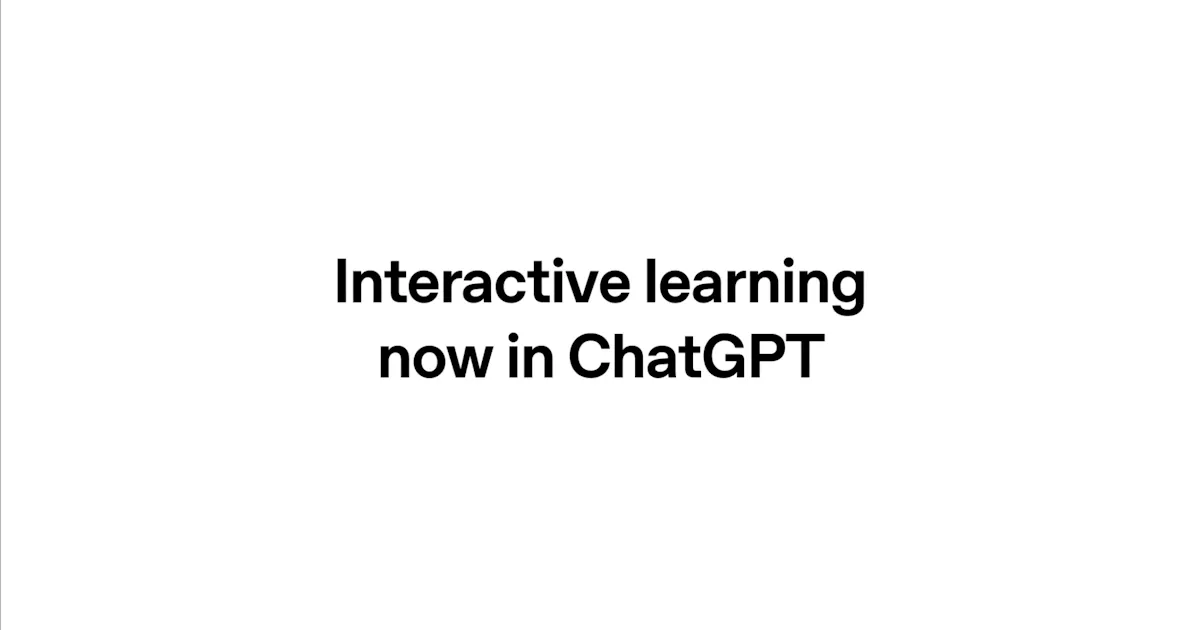 ChatGPT Interactive Learning 