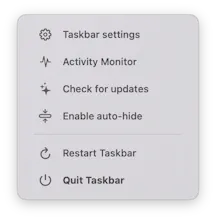 Sulguni Taskbar gallery image