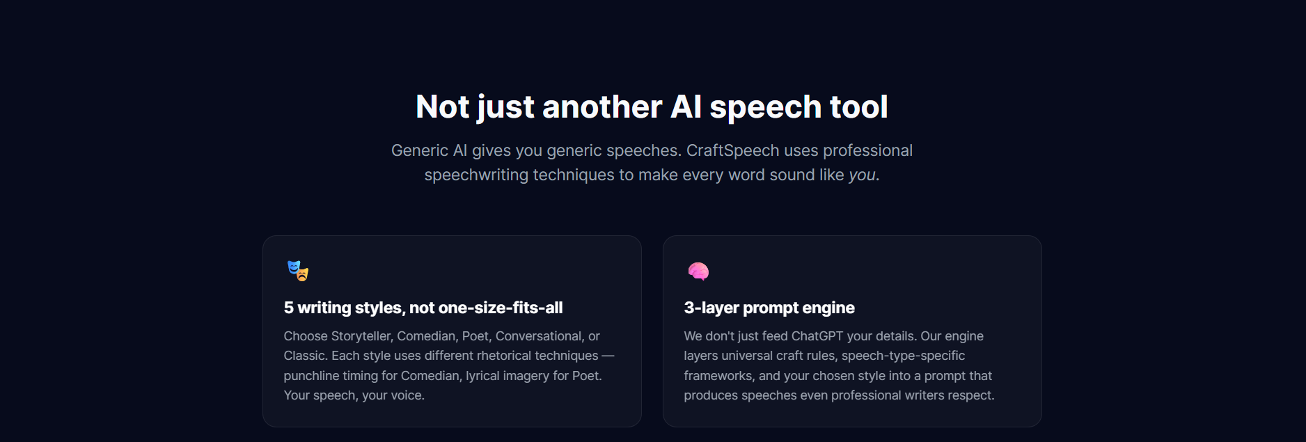 CraftSpeech AI gallery image