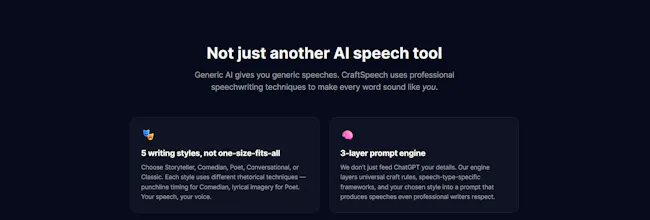 CraftSpeech AI gallery image
