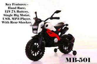 EasyKartt Hand Race White Shocker Bike gallery image