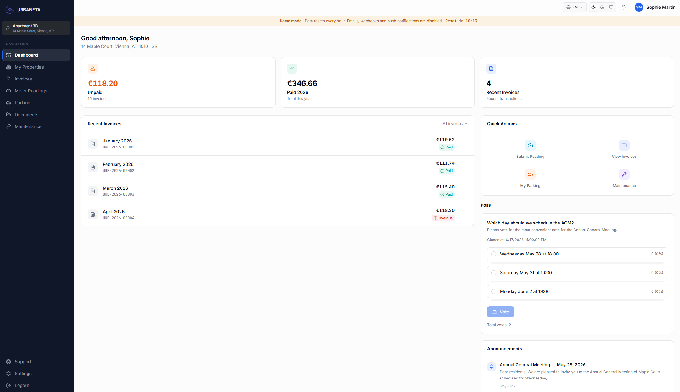 Urbaneta — Property Management Platform gallery image