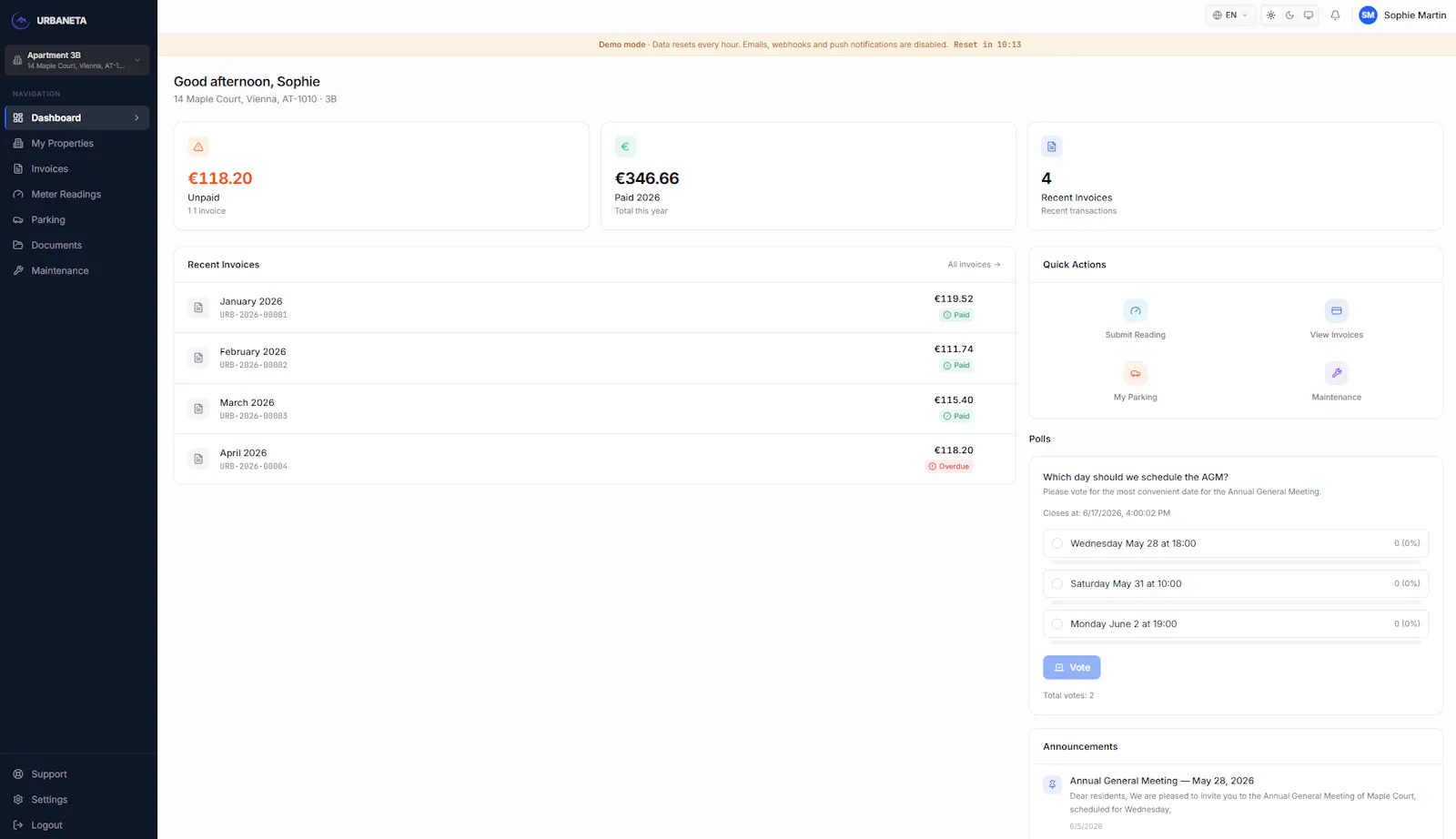 Urbaneta — Property Management Platform screenshot 4
