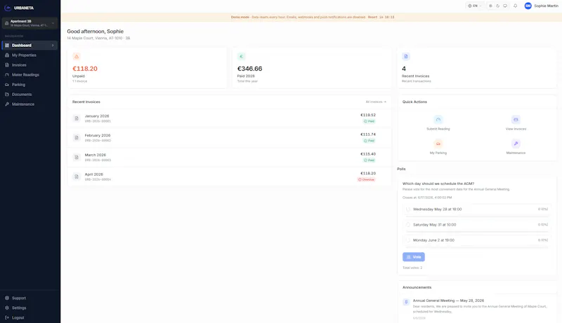 Urbaneta — Property Management Platform screenshot 4