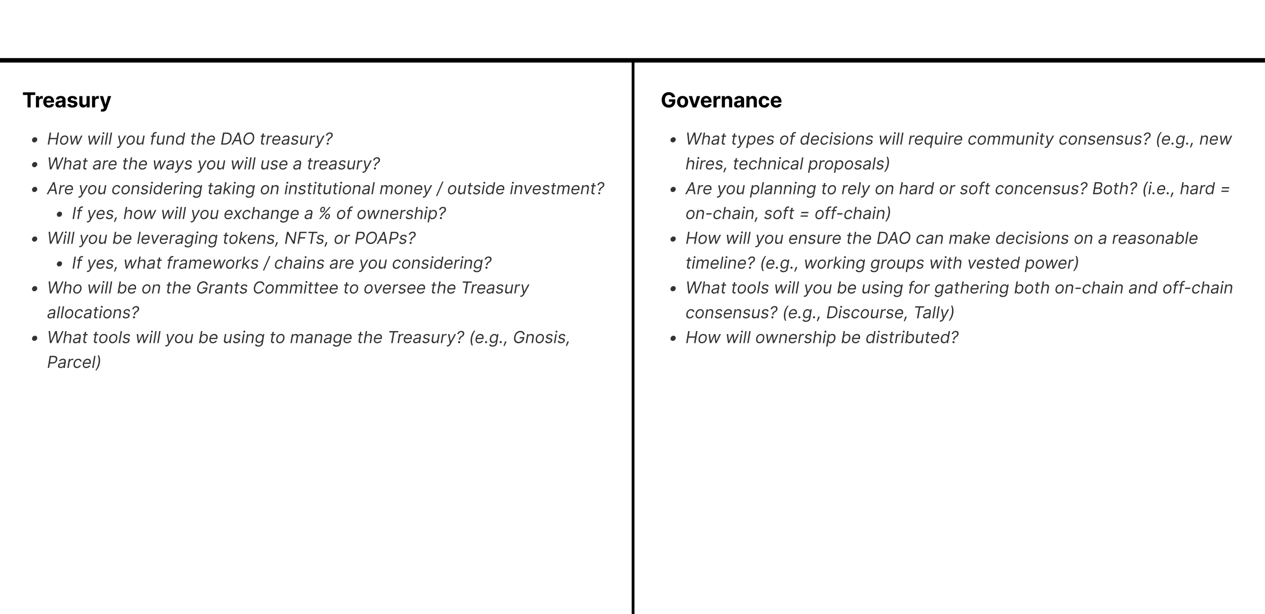 The DAO Planning Canvas v1.0 gallery image