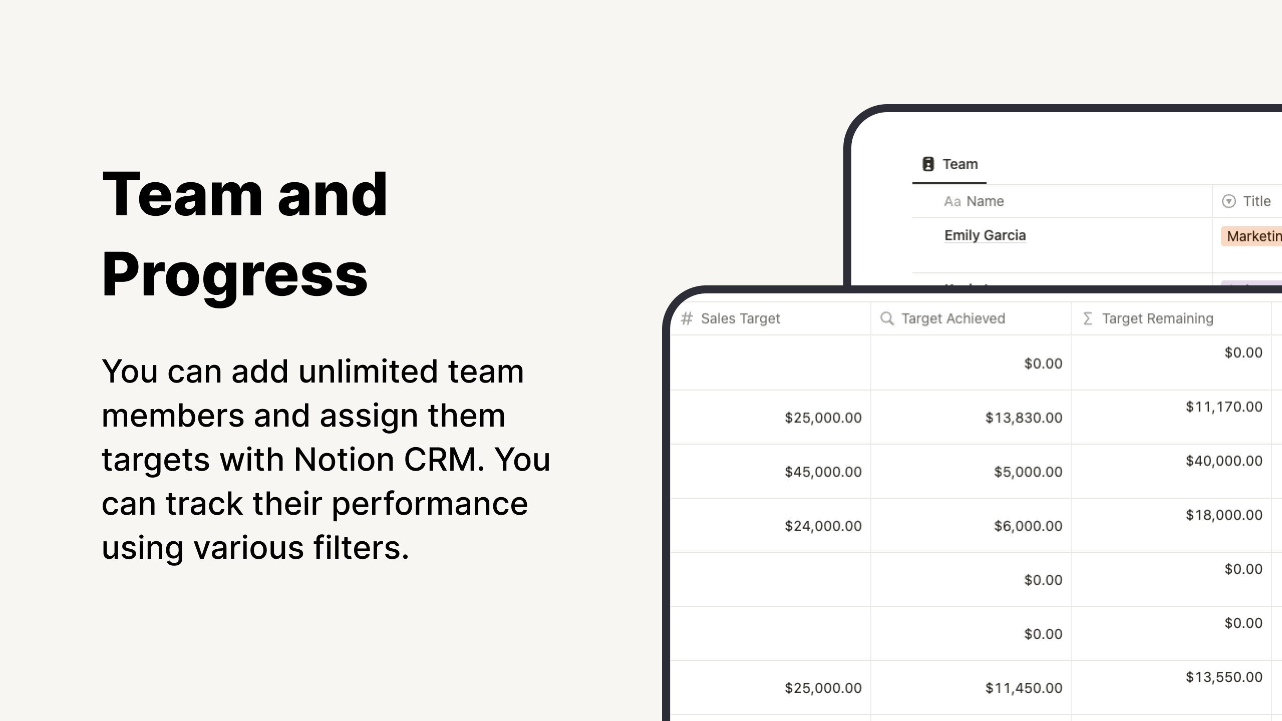 Média Notion CRM 4