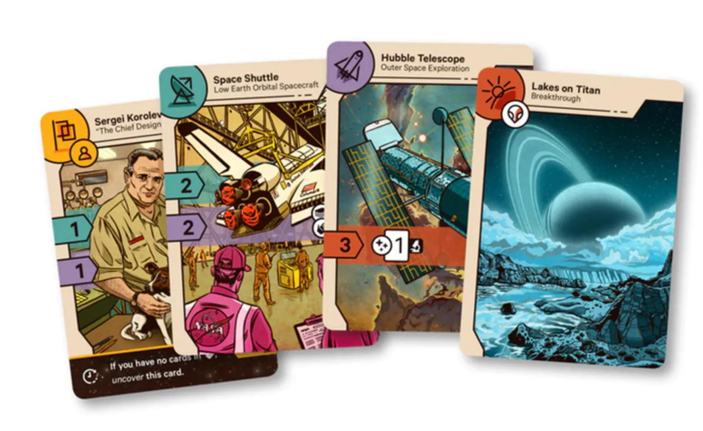Space Race - Kickstarter Tabletop Games