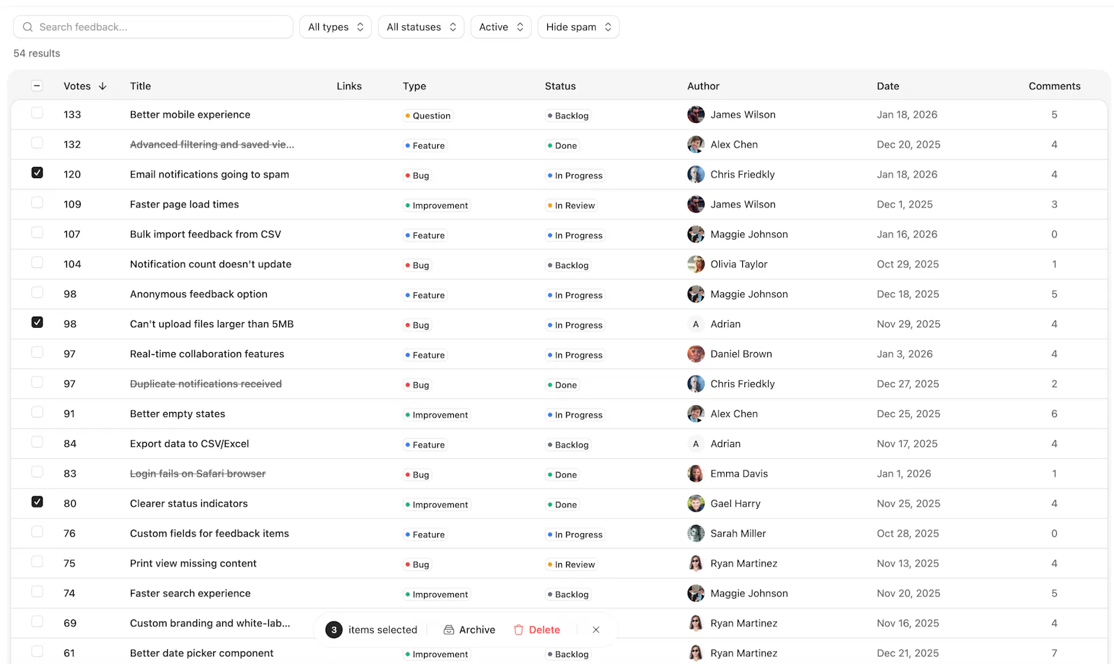 Fdback.io screenshot 4
