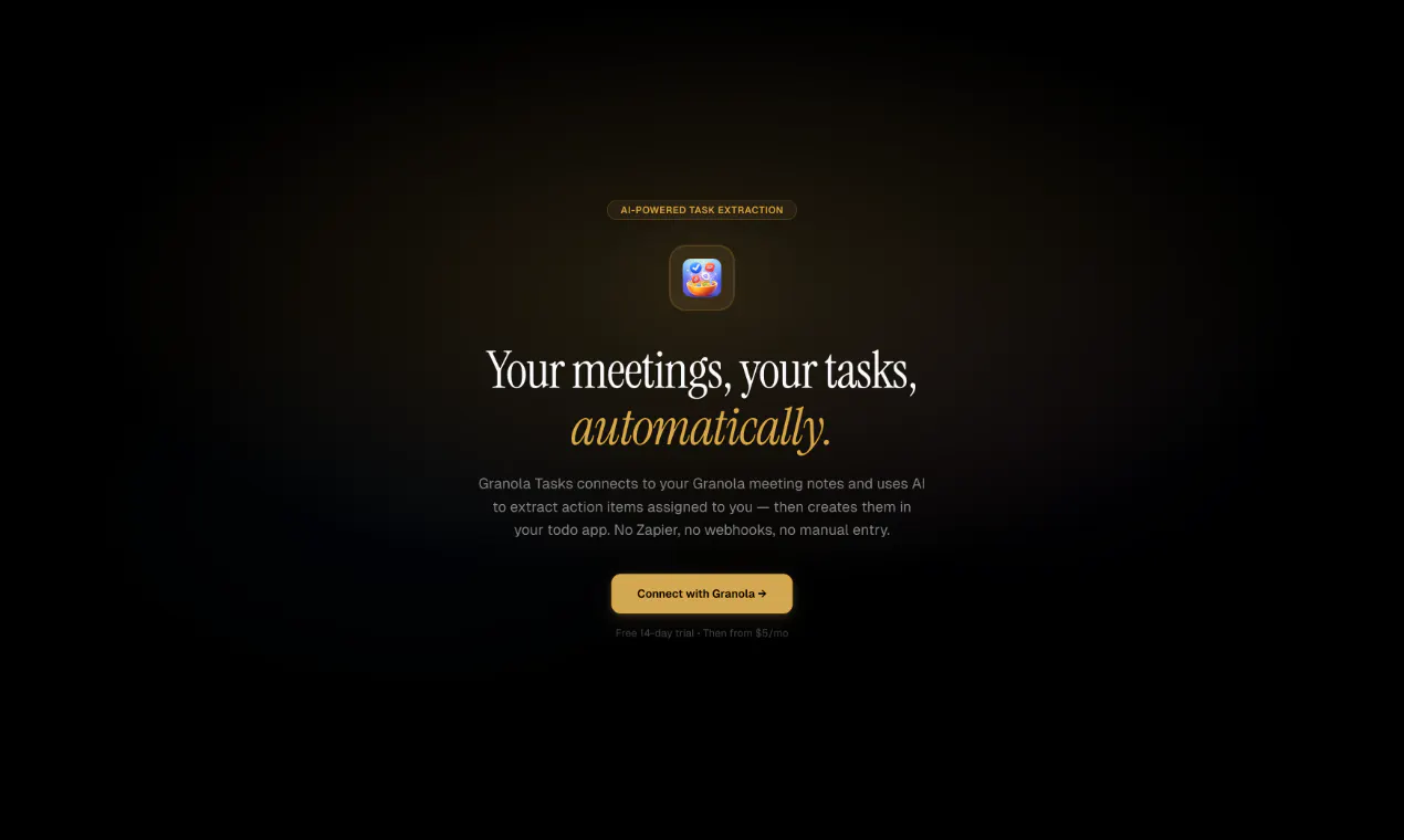 Granola Tasks gallery image