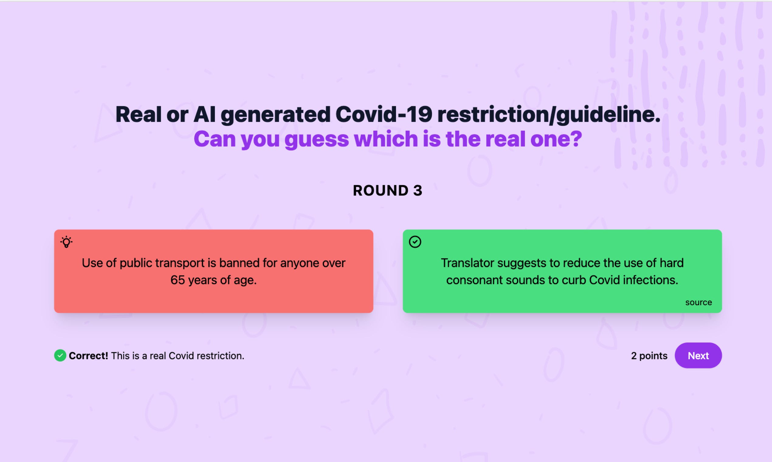 GPT-3 Generated Covid Restrictions media 2