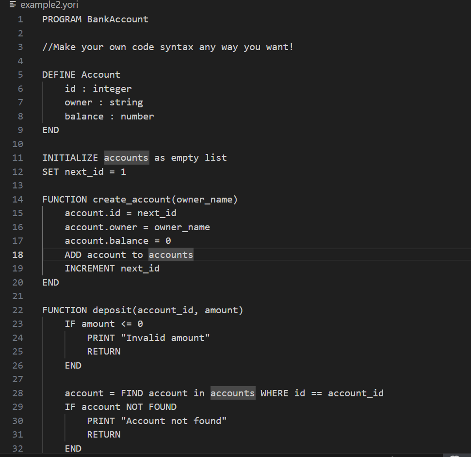 Yori: AI-Powered Polyglot Code Compiler  gallery image