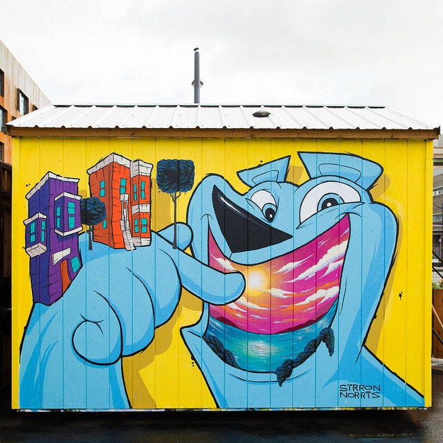 Trick Dog Mural Project gallery image