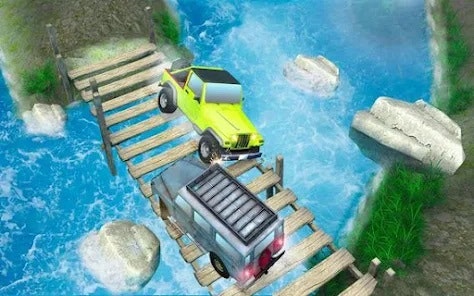 وسائط Offroad Prado Drive Games Jeep Games - لعبة ثلاثية الأبعاد المليئة بالسيارات ثلاثية الأبعاد. 2