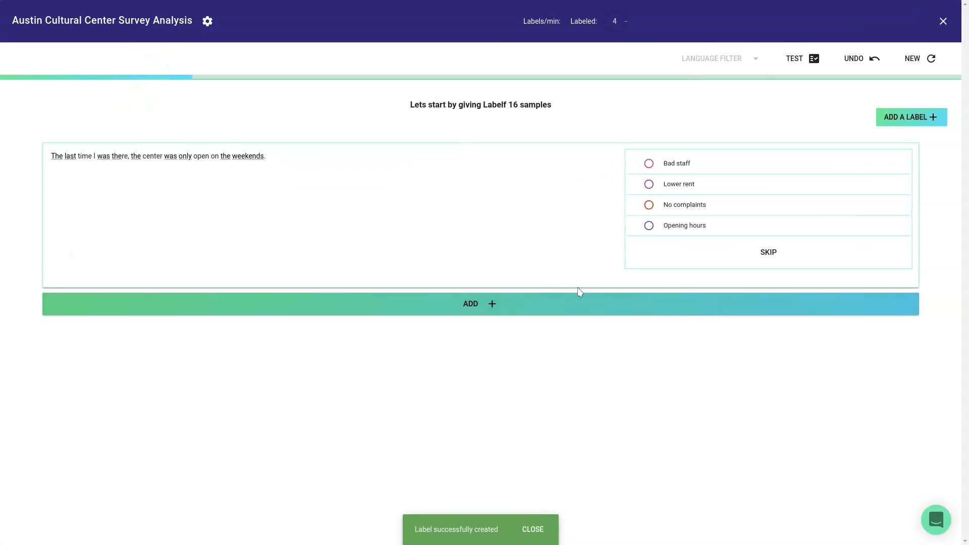 Labelf AI gallery image
