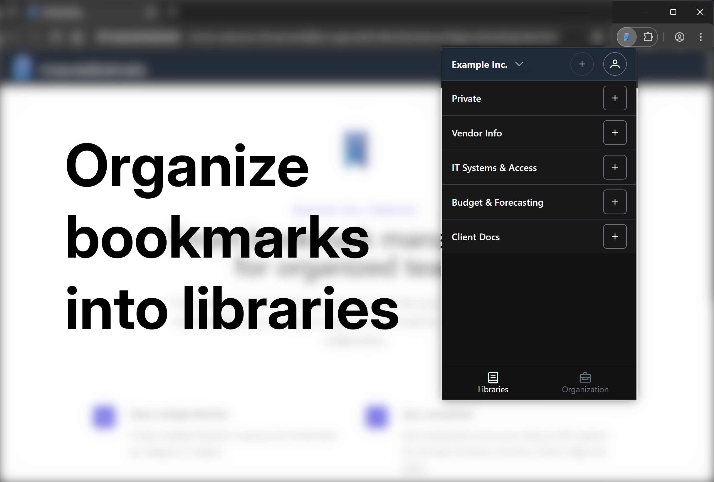 Media CorporateBookmarks - Perkongsian penanda buku untuk pasukan teratur 1