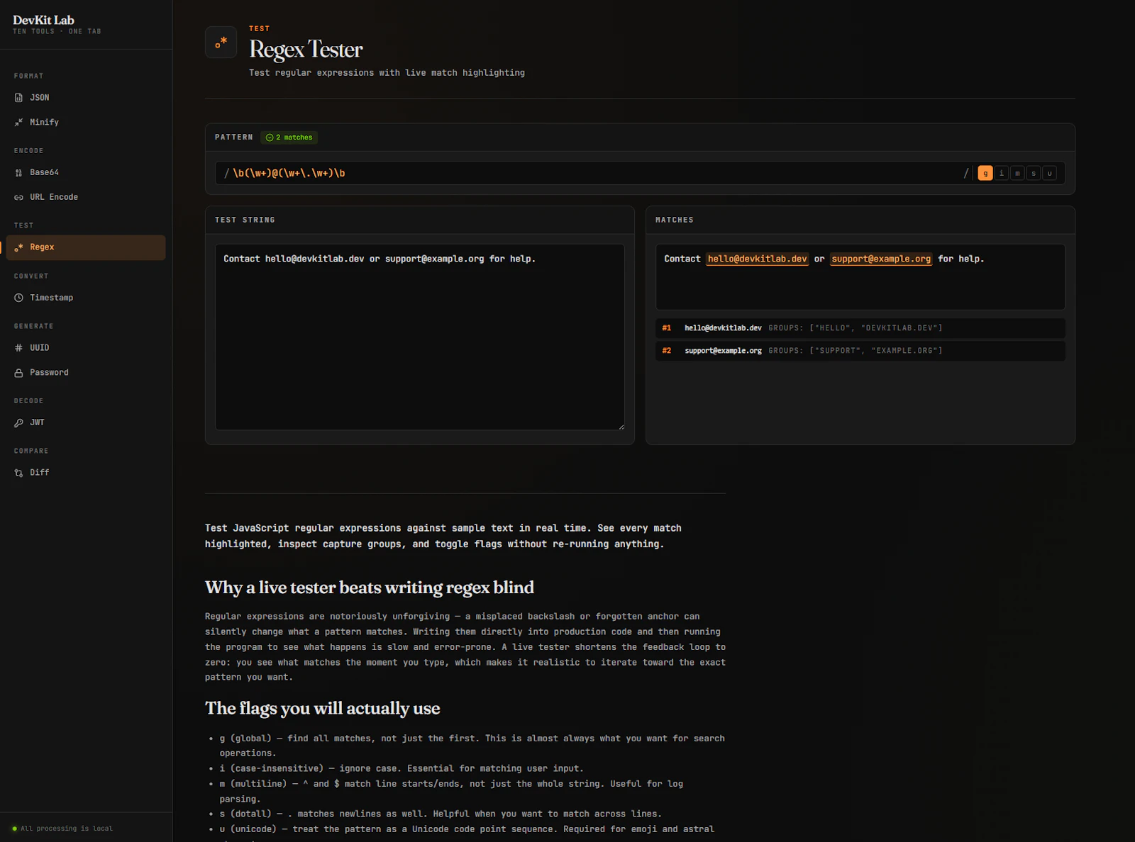 DevKit Lab screenshot 5