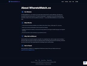 WheretoWatch.co gallery image