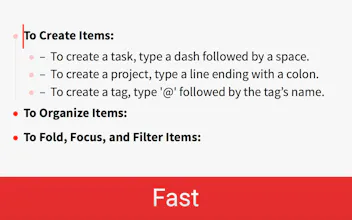 TaskPaper 3 gallery image