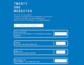 Twenty one websites gallery image