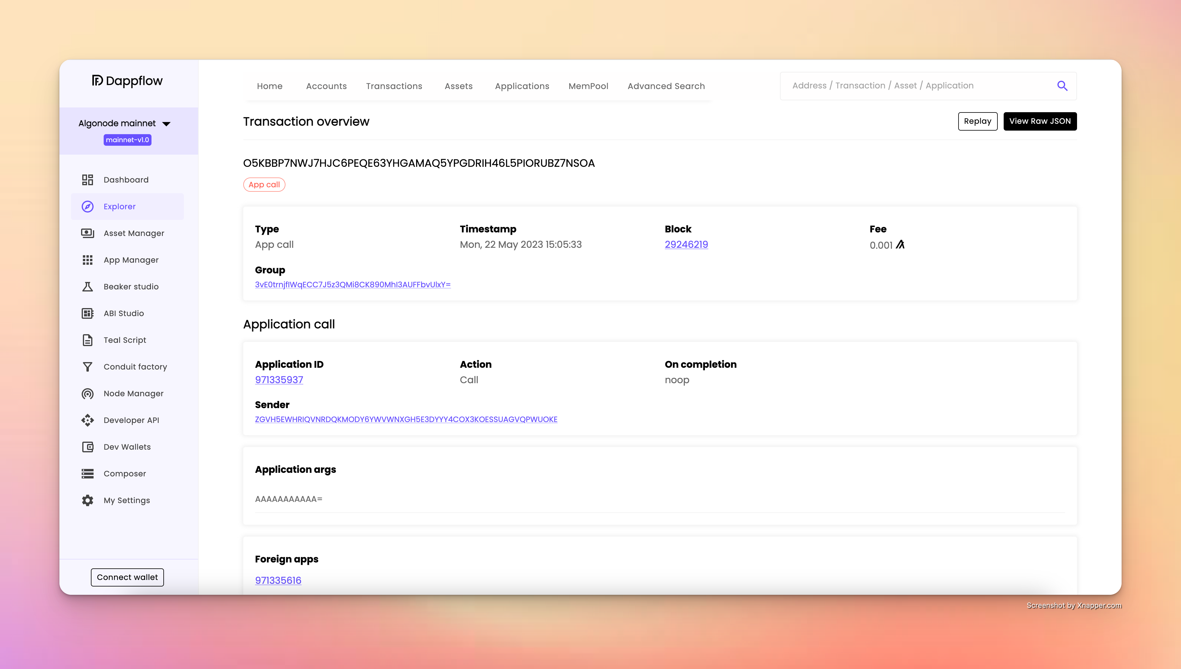 Dappflow gallery image
