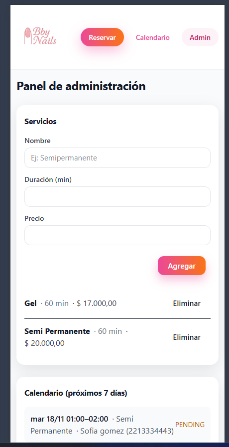 Turnera Para Servicios gallery image