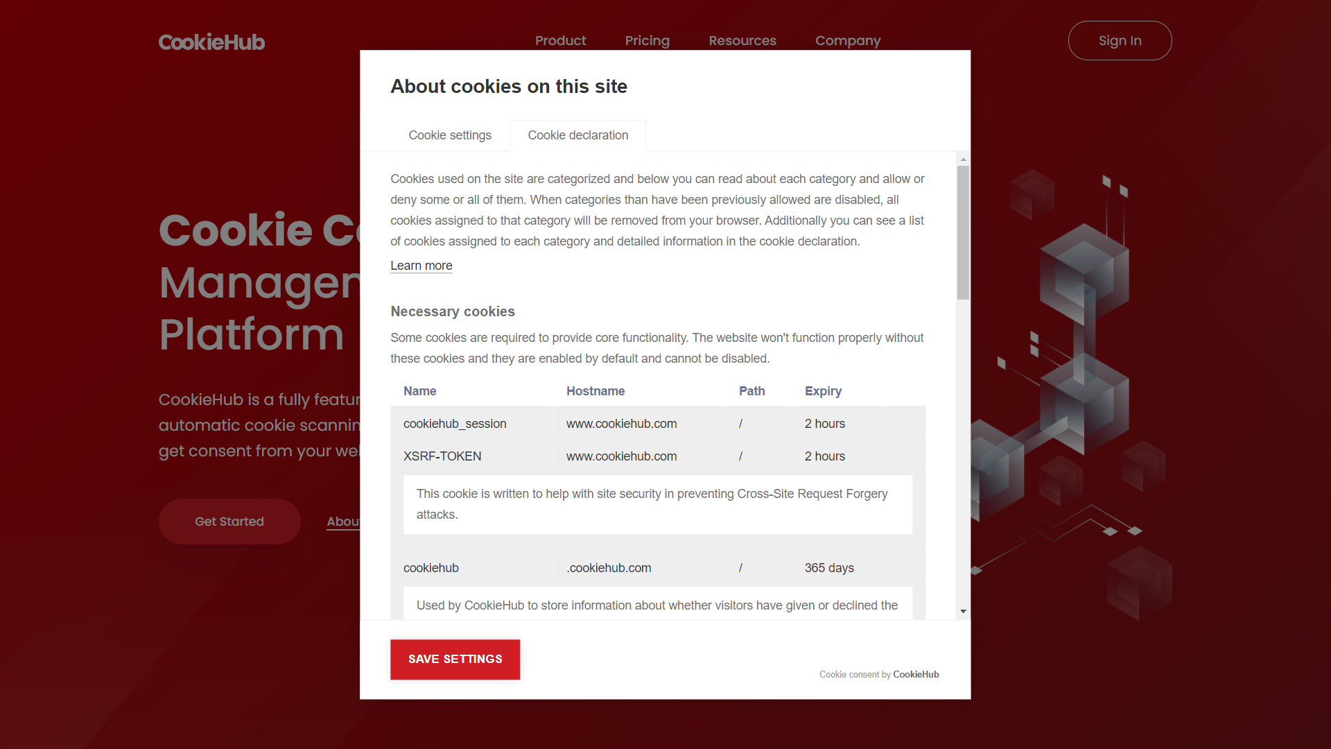 CookieHub gallery image