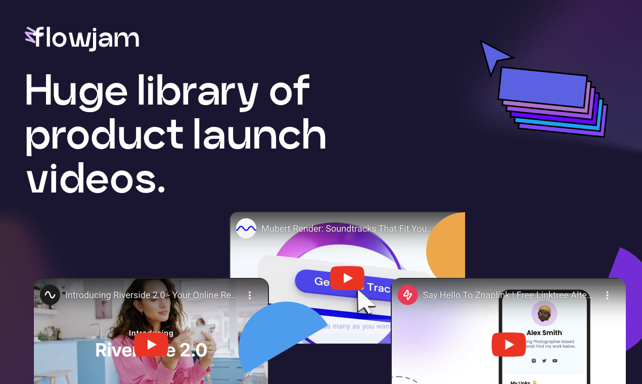 startuptile Product Launch Videos 2.0-Huge library of product launch video examples
