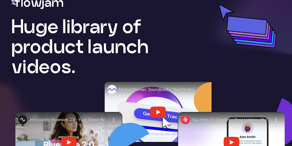 Flowjam: Custom SaaS Launch Videos To Build Hype | Product Hunt