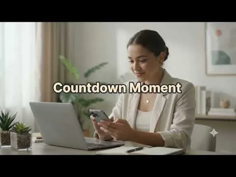 Moment Countdown screenshot 1 (video preview)