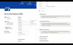 All-in-One Notion CRM media 1