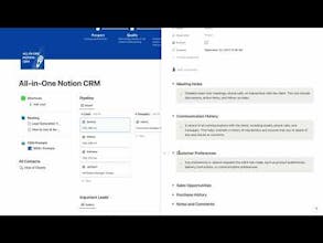 All-in-One Notion CRM gallery image