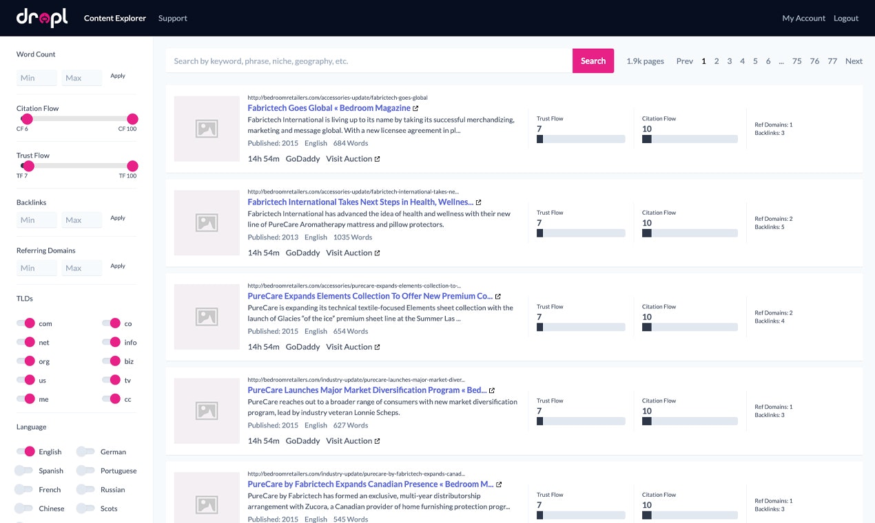 The Expired Content Search Engine gallery image