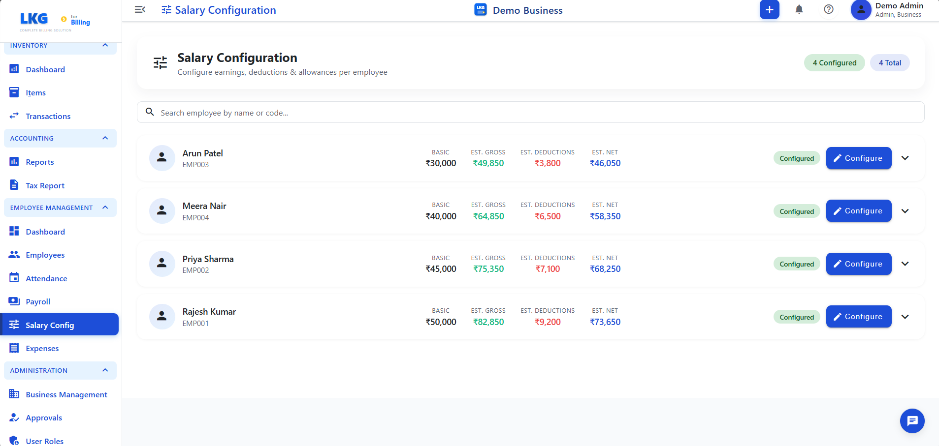 LKG for Billing gallery image