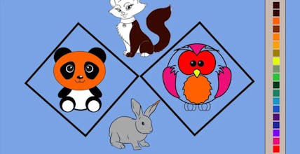 Paint Shapes-Using different colors gallery image