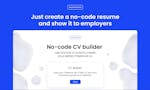 CV Builder for No-coders image