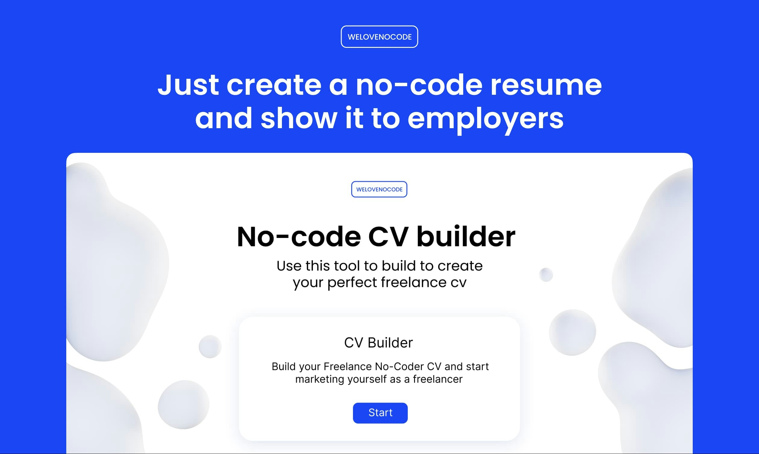 وسائط CV Builder للاشمئزازات 1