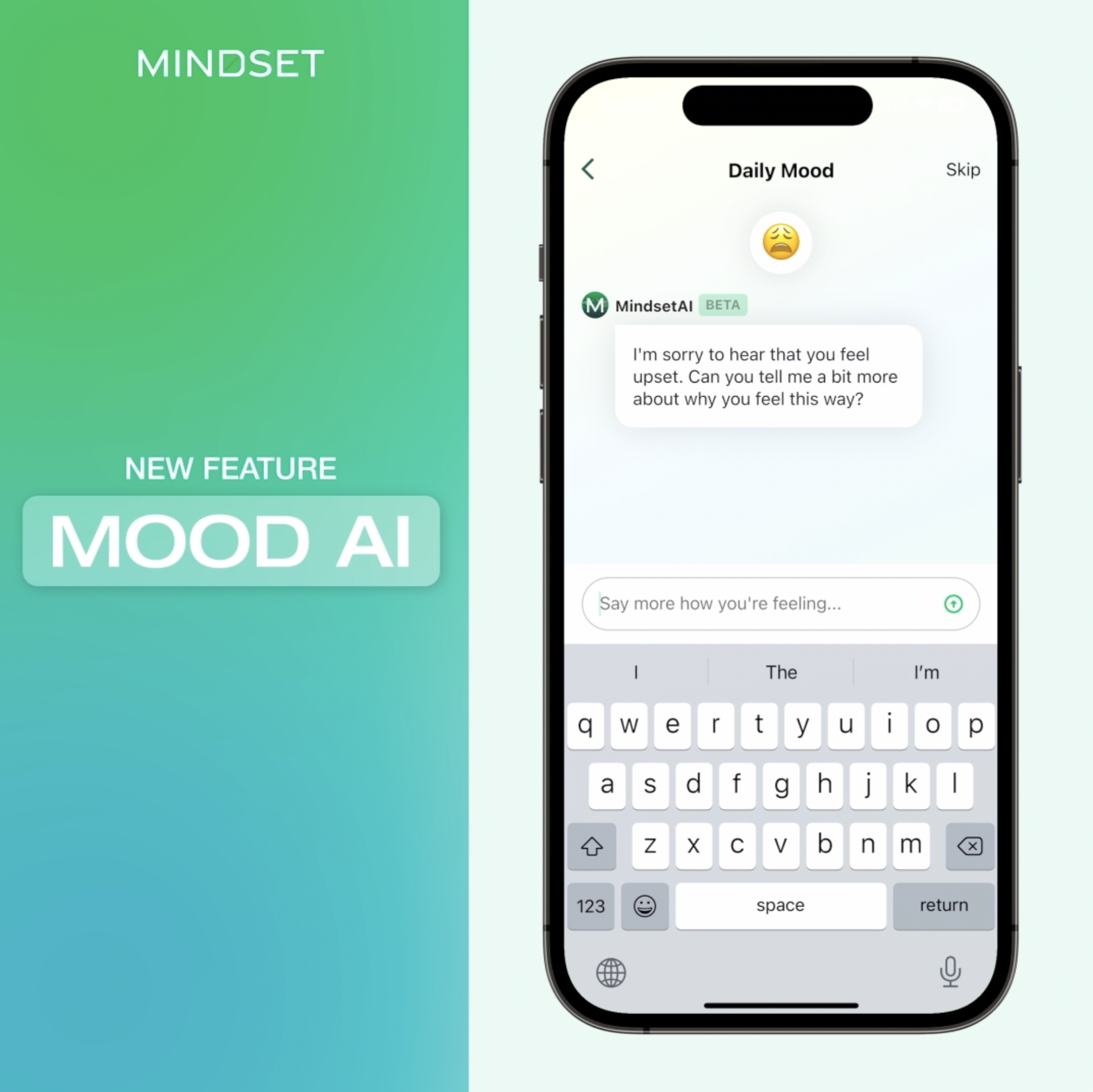사고 방식으로 기분 ai - GPT-3 Powered Mood Chat,지지적인 AI Mood Assistant 미디어 2