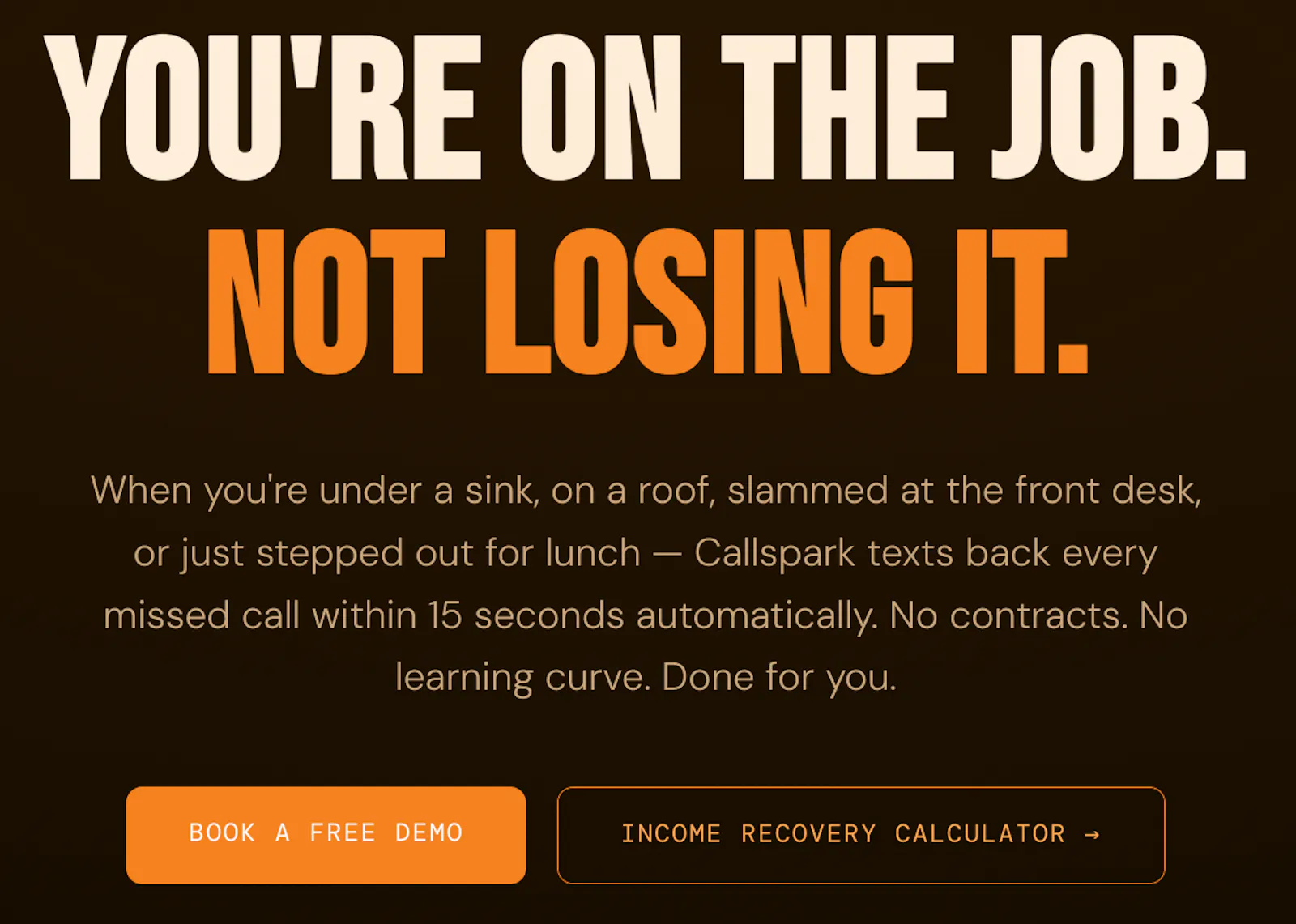 Callspark screenshot 2