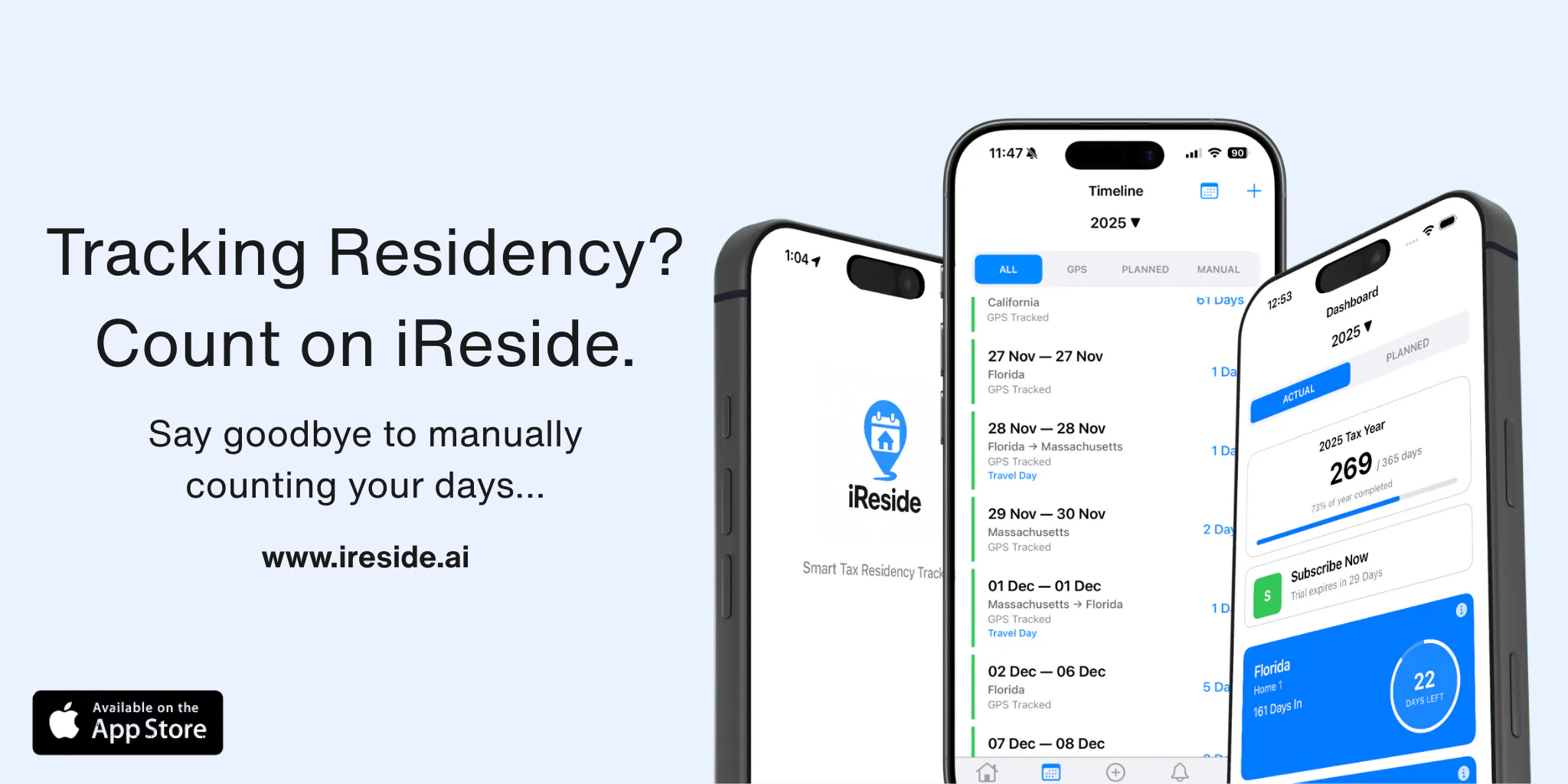 iReside 제품 배너