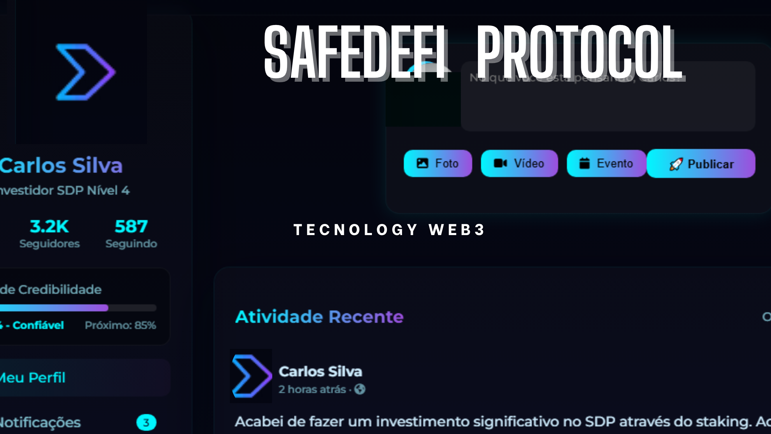 SafeDefi Protocol - Main screenshot showing features and interface