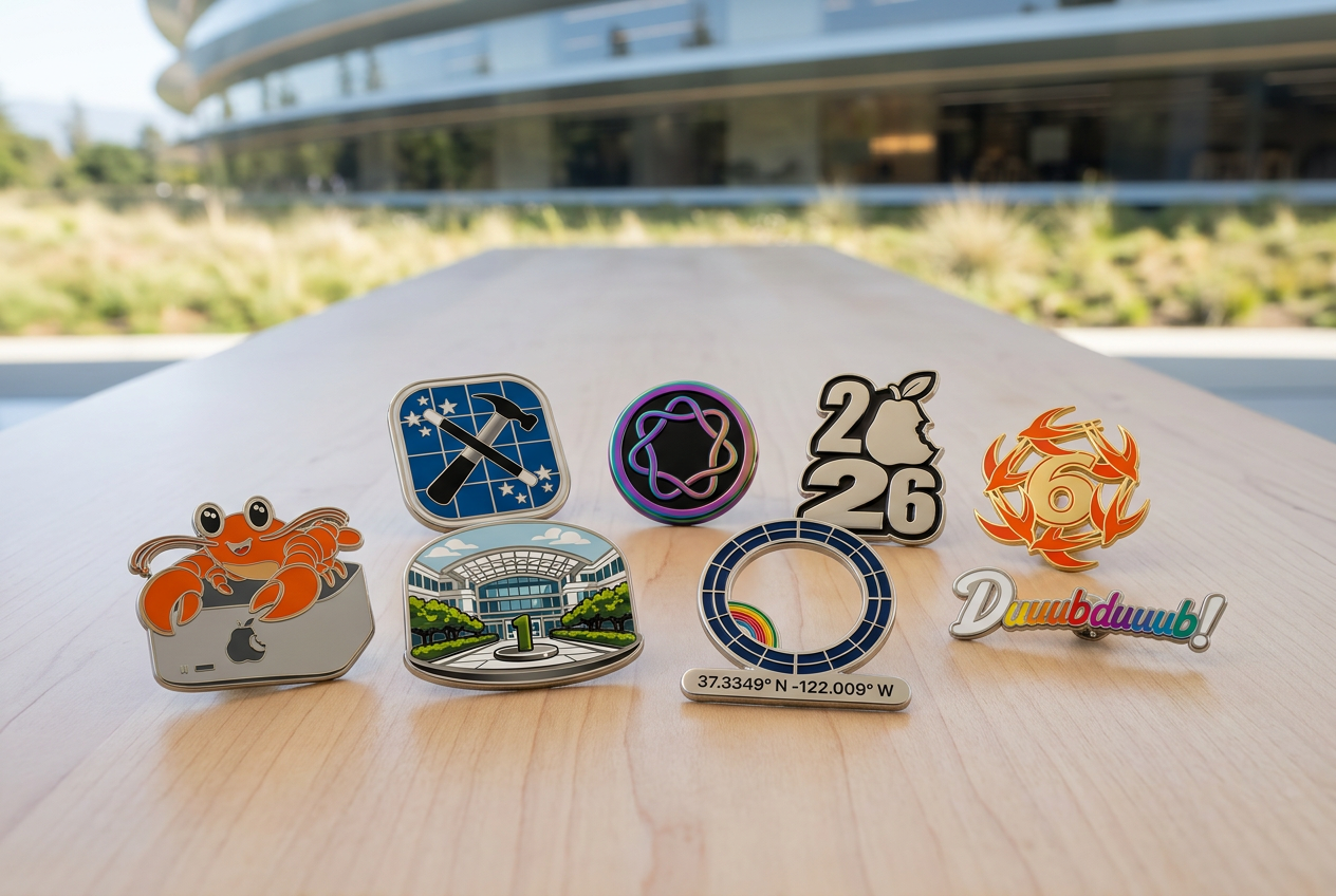 WWDC Community Pins - Main product screenshot demonstrating key features and user interface