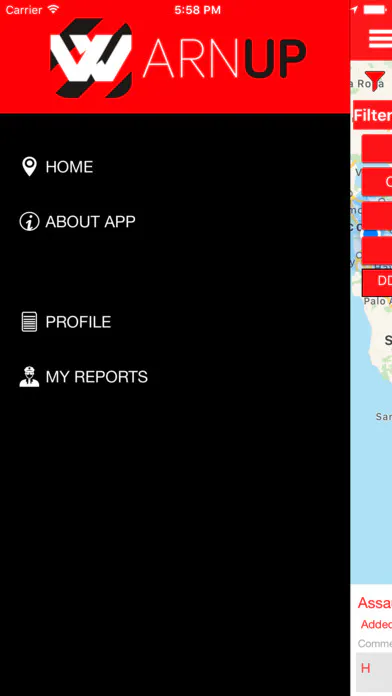 WarnUp - Crime Location Tracker gallery image
