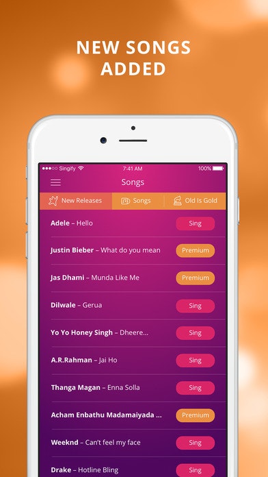 Singify gallery image