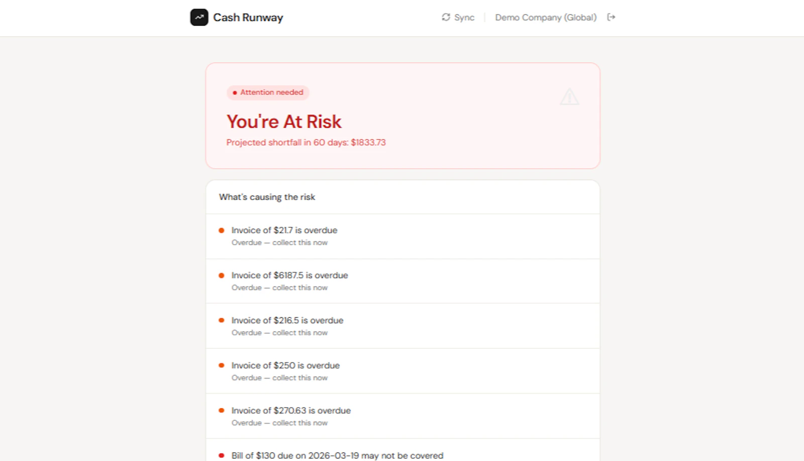 CashRunway screenshot 3