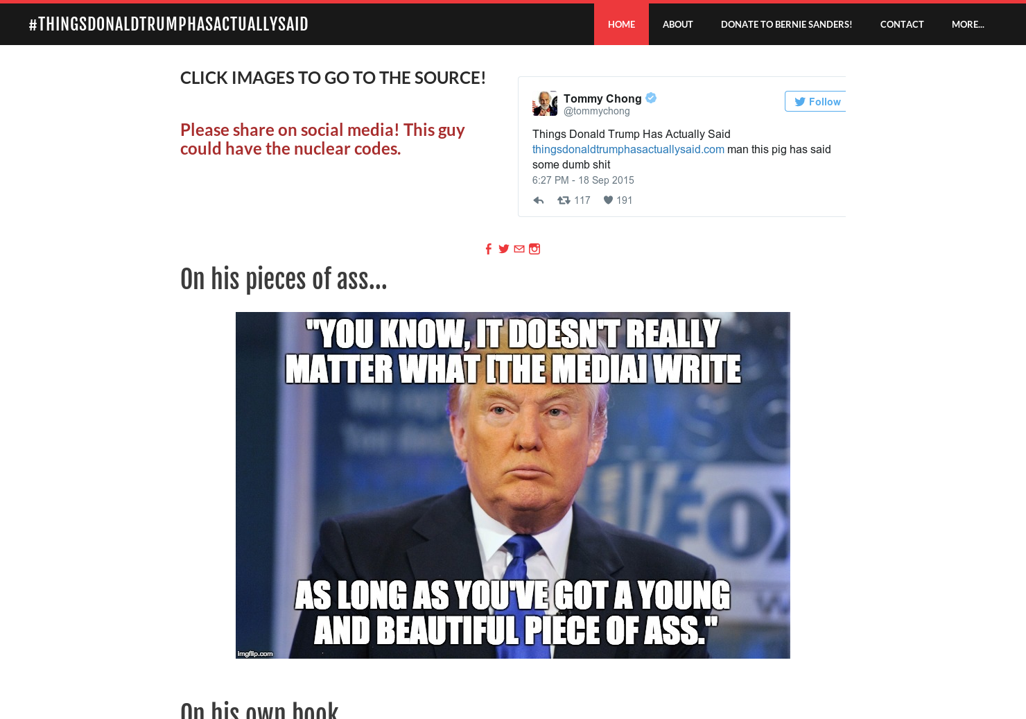 Things Donald Trump actually said. gallery image