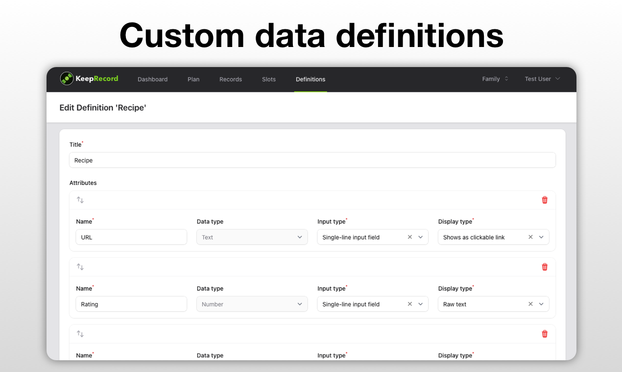 KeepRecord gallery image