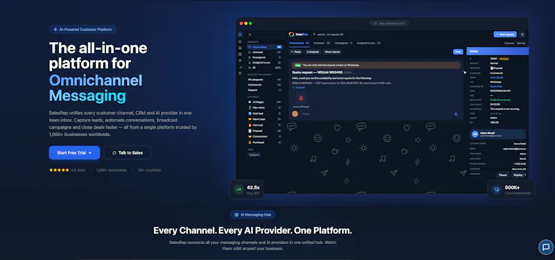 SalesRep.com screenshot 2